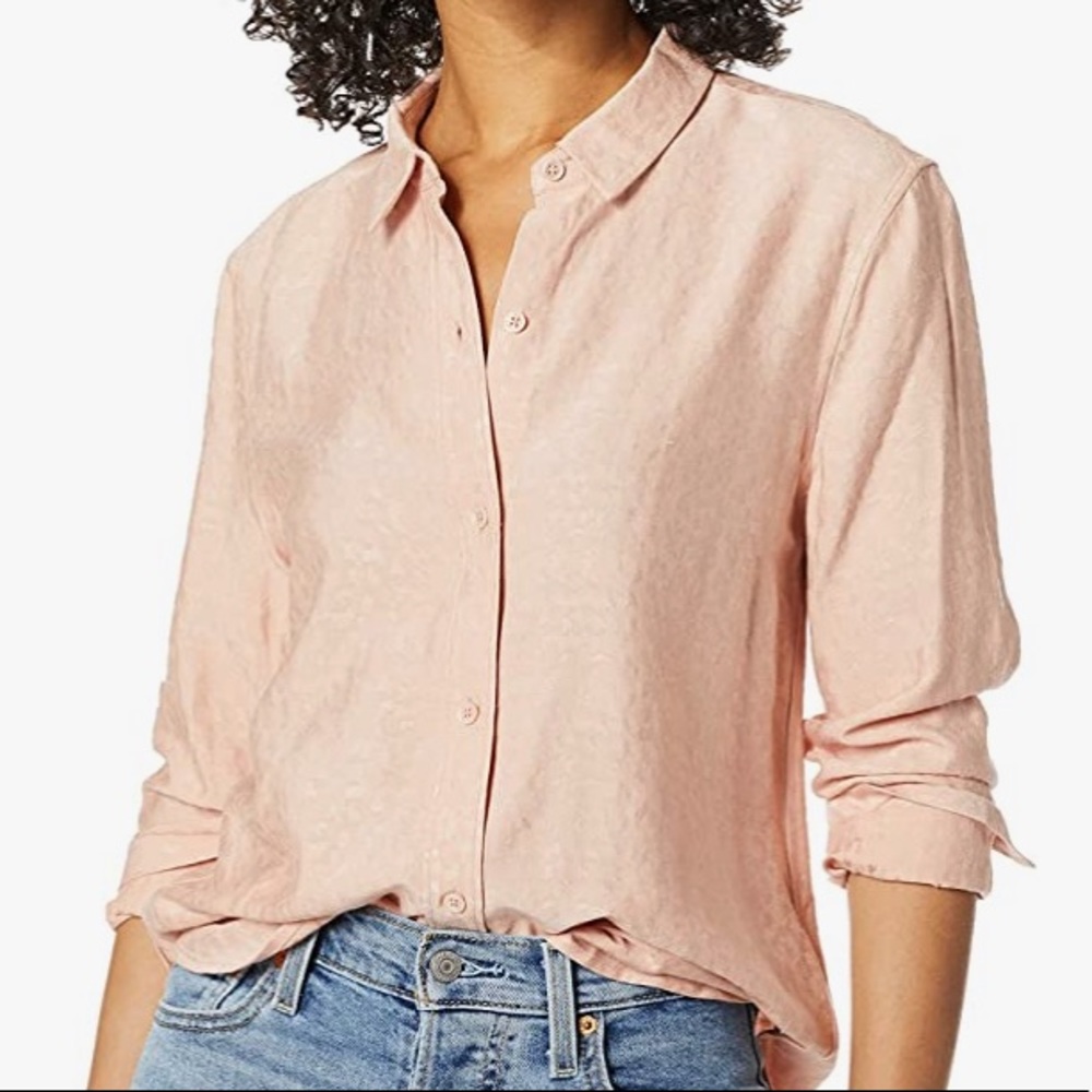 Equipment Lemma Blouse In Rose Cloud